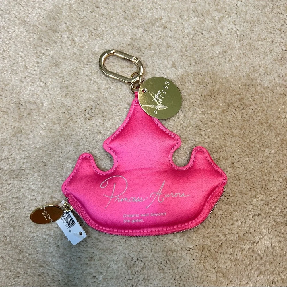 Bath & Body Works Disney Princess Aurora Crown Coin Purse